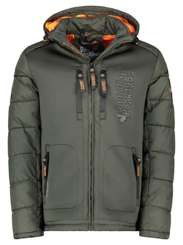 Canadian Peak Steppjacke "Beachweak" in Dunkelkhaki
