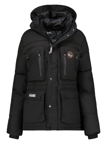 Canadian Peak Parka in Schwarz