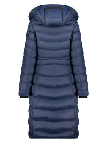 Canadian Peak Doorgestikte mantel donkerblauw