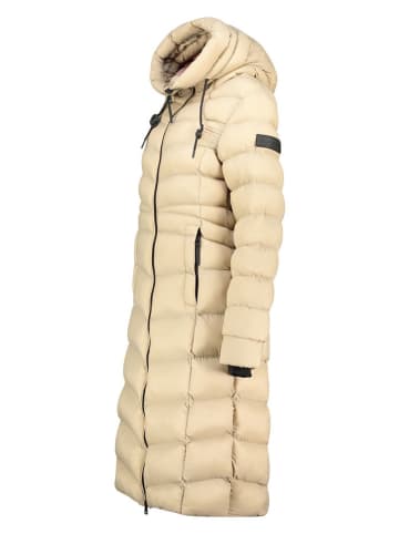 Canadian Peak Doorgestikte mantel beige