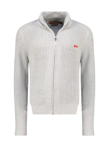 Canadian Peak Cardigan in Grau