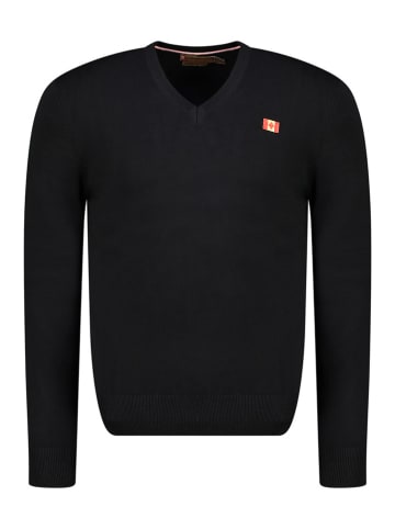 Canadian Peak Sweter "Felineak" w kolorze czarnym