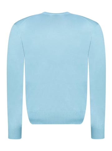 Canadian Peak Sweter "Felineak" w kolorze błękitnym