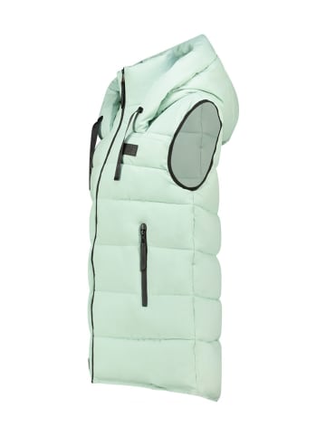 Canadian Peak Doorgestikte bodywarmer "Dolbeak" mintgroen