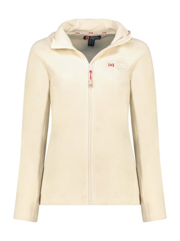 Canadian Peak Fleecejacke "Tugoodeak" in Creme