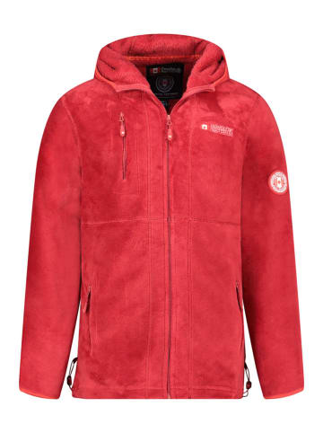 Canadian Peak Fleecejacke "Uploadeak" in Rot
