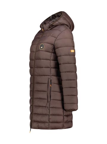 Canadian Peak Steppmantel "Atikamapeak" in Braun