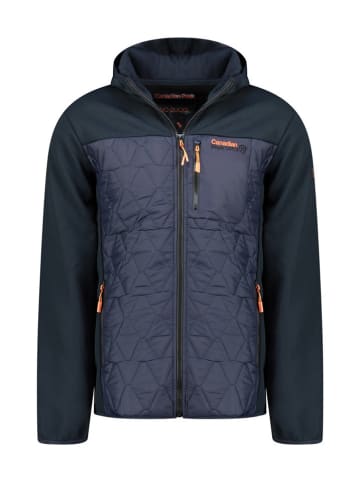 Canadian Peak Kurtka polarowa"Tuniseak" w kolorze granatowym