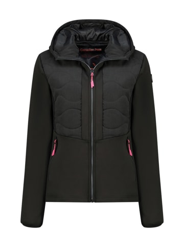 Canadian Peak Fleecejacke "Tigneseak" in Schwarz