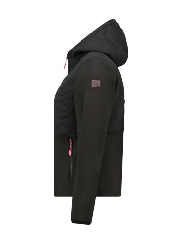 Canadian Peak Fleecejacke "Tigneseak" in Schwarz