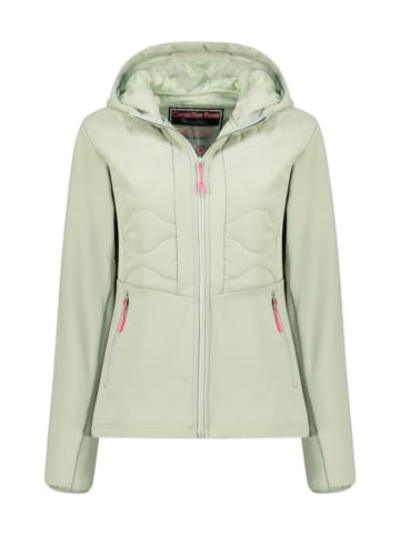 Canadian Peak Fleecejacke "Tigneseak" in Hellgrün