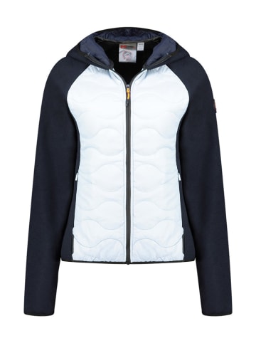 Canadian Peak Fleece vest "Tenessieak" donkerblauw/wit