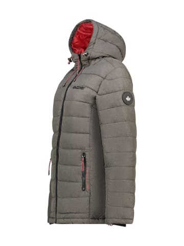 Canadian Peak Steppmantel "Astaneak" in Khaki