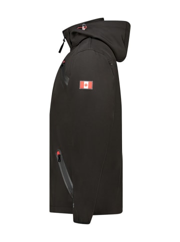 Canadian Peak Kurtka softshellowa "Twopaceak" w kolorze czarnym