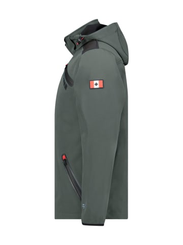 Canadian Peak Kurtka softshellowa "Twopaceak" w kolorze antracytowym