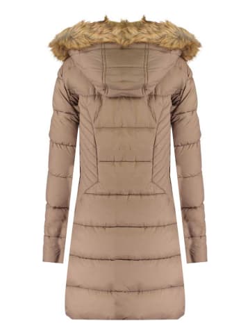 Canadian Peak Parka "Akapeak" w kolorze szarobrązowym