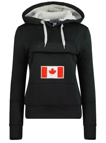 Canadian Peak Hoodie "Gadreak" in Schwarz