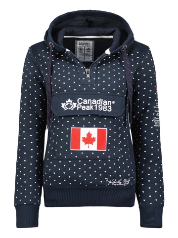 Canadian Peak Bluza "Gyrelle" w kolorze granatowym