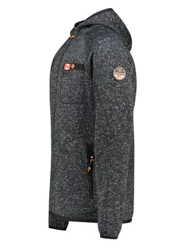 Canadian Peak Kurtka polarowa "Tiparneak" w kolorze antracytowym