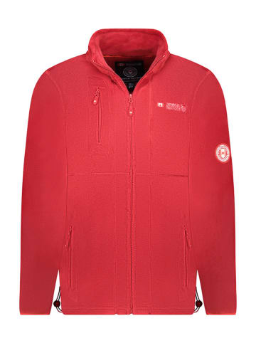 Canadian Peak Fleecejacke "Uploadeak" in Rot