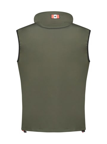 Canadian Peak Softshellbodywarmer "Vakiteak" kaki