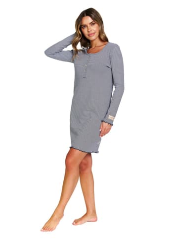 Doctor Nap Nachthemd in Dunkelblau