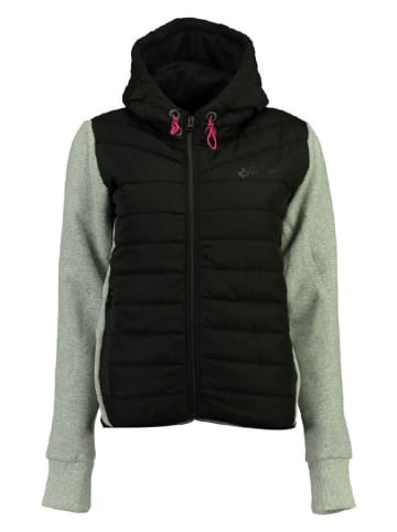 Canadian Peak Übergangsjacke "Giordanea" in Schwarz/ Grau