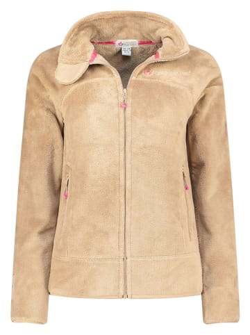 Canadian Peak Fleecejacke "Udilas" in Beige