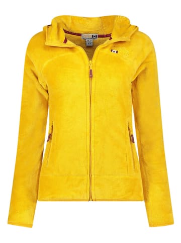 Canadian Peak Fleecejacke "Upaloodeak" in Gelb