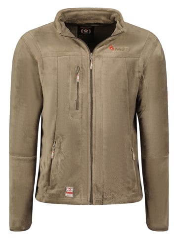 Canadian Peak Fleecejacke "Uploadek" in Hellbraun