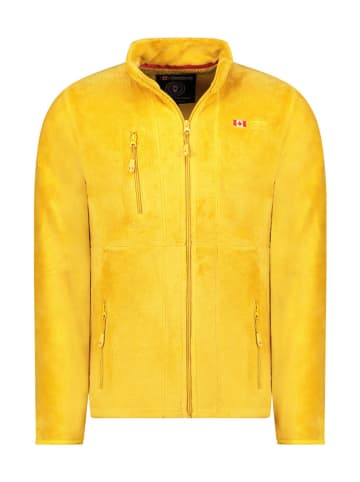 Canadian Peak Fleecejacke "Uploadeak" in Senf