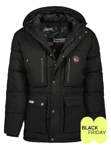 Canadian Peak Winterjacke "Alberteak" in Schwarz