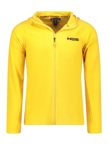 Canadian Peak Fleece vest "Tugoodeak" mosterdgeel