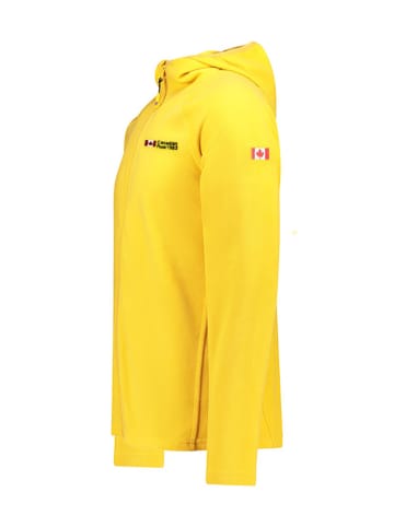 Canadian Peak Fleece vest "Tugoodeak" mosterdgeel