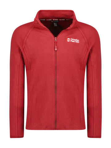 Canadian Peak Fleecejacke "Tugeak" in Bordeaux