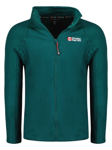 Canadian Peak Kurtka polarowa w kolorze zielonym