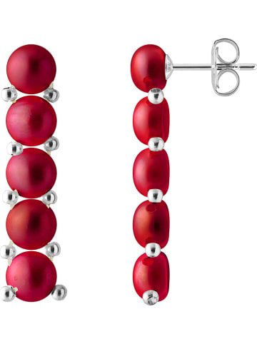 Pearline Silber-Ohrstecker mit Perlen