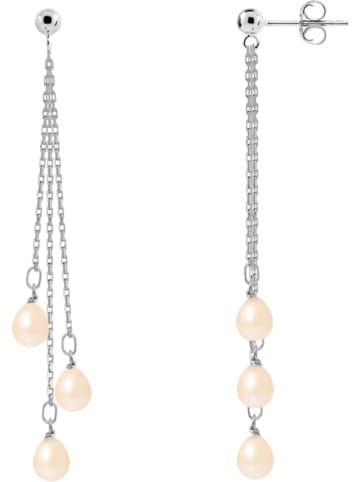 Pearline Silber-Ohrstecker mit Perlen