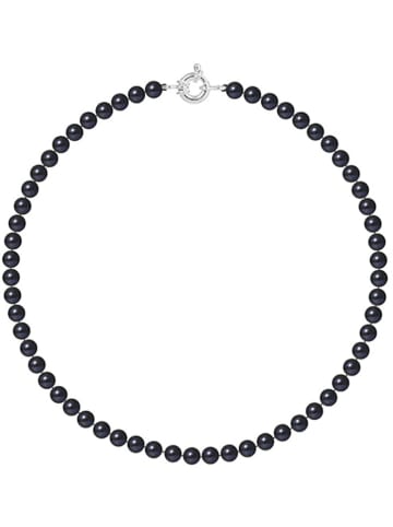 Pearline Perlen-Halskette in Schwarz - (L)42 cm