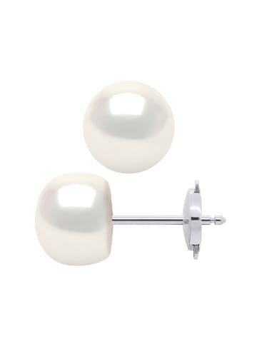 Pearline Weißgold-Ohrstecker mit Perlen