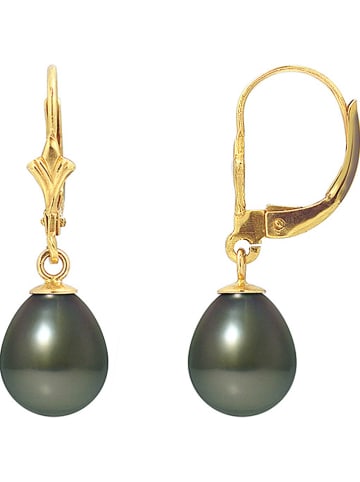 Pearline Gold-Ohrringe mit Perlen