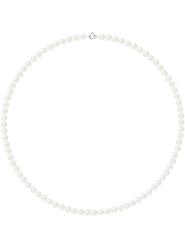 Pearline Weißgold-Halskette mit Perlen - (L)42 cm