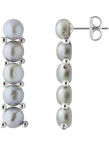 Pearline Silber-Ohrstecker mit Perlen