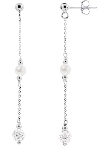 Pearline Silber-Ohrhänger mit Perlen