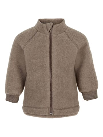 mikk-line Wełniana kurtka w kolorze jasnobrązowym