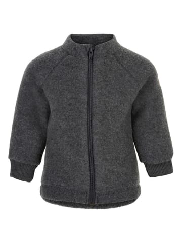 mikk-line Wolljacke in Anthrazit