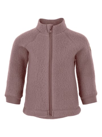 mikk-line Wełniana kurtka w kolorze szaroróżowym