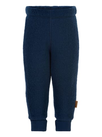 mikk-line Wełniane spodnie w kolorze granatowym
