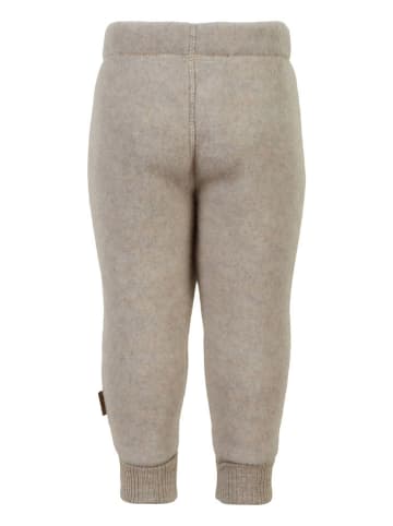 mikk-line Wełniane spodnie w kolorze beżowym
