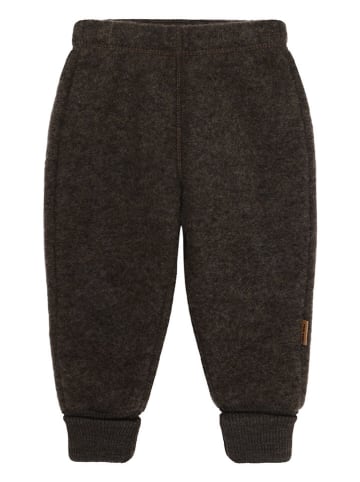 mikk-line Wollhose in Dunkelbraun